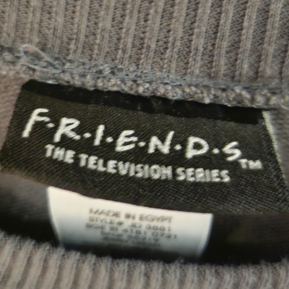 FRIENDS Gray Graphic Long Sleeve - Picture 4 of 9